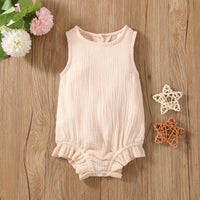 Children's Fashionable Simple Non-hooded Cute Cotton Pants Suit