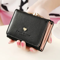 Buckle Change Bit Card Bag Multi-function Wallet