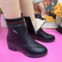 Wholesale Adult Soft Leather Women's Ankle Boots