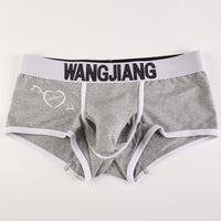 Men's Underwear Boxers Low Waist Cotton U Convex Trunk Fashion Sexy Men's Boxers