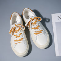 Couple Board Shoes With Microfiber Leather Upper