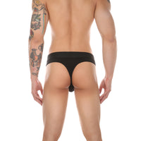 Men's Ice Silk Ultra-thin Translucent T-back