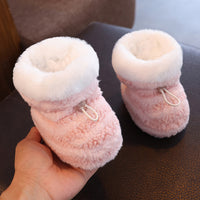 Baby Cotton Shoes Fleece-lined Thick Soft Soled Warm
