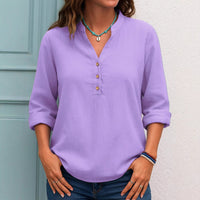 European And American Casual Women's Shirt