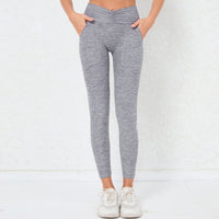 Pocket Quick-dry Hip Raise Skinny Yoga Pants