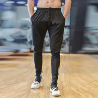 Men's Slim Fit Breathable Stretch Thin Summer Pencil Pants