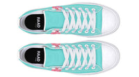 Fashion Printed Couple High Top Canvas Shoes