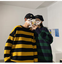 Men And Women Autumn And Winter Sweater Crew Neck Casual Loose Knit