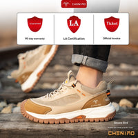 Mens Safety Shoes Puncture-Resistant And Impact-Resistant Work Boots