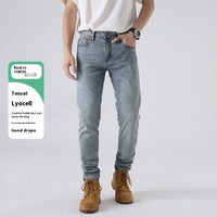 Slim-fitting Straight Pants European Station Casual Pants
