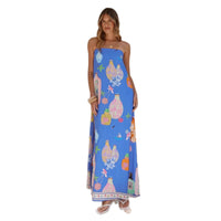 Summer New Style Tube Top Long Dress Women's