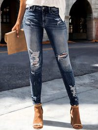 Jeans Women's High Elastic Slim Fit Slimming