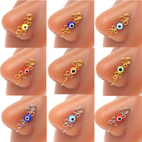 Creative Puncture Free Nose Ring Eyes Ring
