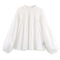 Womens Stylish Casual Lapel Top