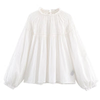 Womens Stylish Casual Lapel Top