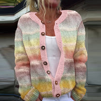New Christmas 3D Digital Printing Women Cardigan Coat Outerwear Female