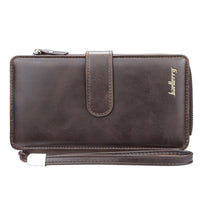 Retro Multifunctional Long Zipper Phone Bag Creative European And American Clutch