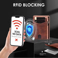 Magnetic Separation Metal Credit Card Case
