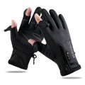 Cycling Leaking Two-finger Outdoor Sports Thickened Fishing Gloves