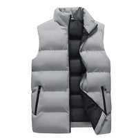 Plus Size Cotton Clothes Vest Coat Men's Thickened