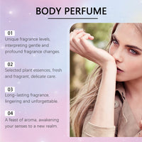 Daily Lasting Fruit Fragrance Elegant Body Perfume Kit