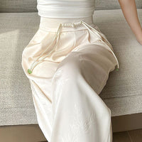 Summer Thin Jacquard Casual Pants