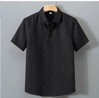 Slim-fit Breathable Cotton And Linen Daily Thin Cardigan