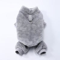 Polyester Pet Solid Color With Fur Clothes