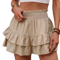 Women's Wide Leg Shorts Draping Versatile Casual