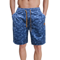 Polyester Casual Shorts Men's Loose