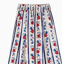 Summer Thin Chiffon High Waist Drapey Straight Leg Long Pants