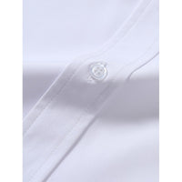 Men's Shirt Solid Color Solid Color White Long Sleeve Business