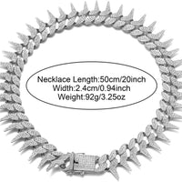 European And American Fashion Diamond Pet Neckband Necklace