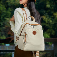High Sense Lightweight Backpack Oxford Cloth Travel Bag