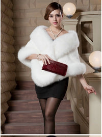 Women's Fur Talma Fur Warm Rabbit Fur Coat