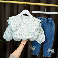 Baby Girl Suit Long-sleeved Children's Clothing