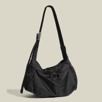 Large Capacity Casual Shoulder Nylon Waterproof Sports Style Messenger Bag
