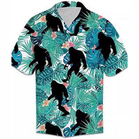 Seaside Vacation Style Loose Casual Shirt Male