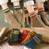 Double Needle Thickened Winter Warm Socks