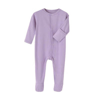 Baby Jumpsuit Rib Long Sleeve Romper