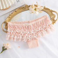 Lace Panties With A Low-rise Design For A Girly Vibe