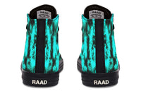 High Top Canvas Shoes For Printing Lovers