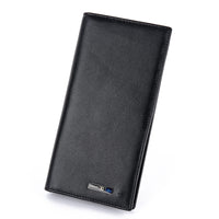 Large Capacity Anti Lost Business Leather Clutch