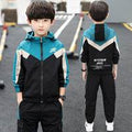Handsome Suit Spring And Autumn Two-piece Suit For Elementary School Students