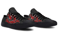 Fashion Printed Couple High Top Canvas Shoes