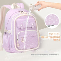 Girls' Super Lightweight Large Capacity Multi-compartment Waterproof Backpack