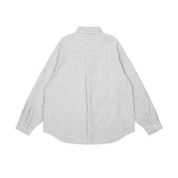 Fashion Casual Cool Vertical Striped Shirt Men