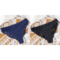 Lace Ice Silk Panties Pure Cotton Crotch Fun Low Waist