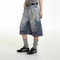 Men's Summer New Straight American Style Loose Casual Capri Pants