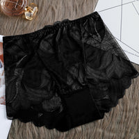 High Waist Lace Women's Panties French Transparent Comfortable Hip Lift Seamless Briefs